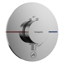 hansgrohe ShowerSelect Comfort S Thermostat Unterputz für 1 Verbraucher und einen zusätzlichen Abgang, Chrom