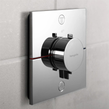 hansgrohe ShowerSelect Comfort E Thermostat Unterputz für 2 Verbraucher, Chrom