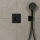 hansgrohe ShowerSelect Comfort E Thermostat Unterputz für 2 Verbraucher, Mattschwarz