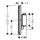 hansgrohe ShowerSelect Comfort E Thermostat Unterputz für 2 Verbraucher, Mattweiß