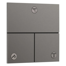 hansgrohe ShowerSelect Comfort E Ventil Unterputz für 3 Verbraucher, Brushed Black Chrome