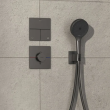 hansgrohe ShowerSelect Comfort E Thermostat Unterputz, Brushed Black Chrome