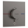 hansgrohe ShowerSelect Comfort E Thermostat Unterputz für 1 Verbraucher und einen zusätzlichen Abgang, Brushed Black Chrome