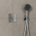 hansgrohe ShowerSelect Comfort E Thermostat Unterputz für 2 Verbraucher mit integrierter Sicherungskombination nach EN1717, Chrom