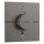 hansgrohe ShowerSelect Comfort E Thermostat Unterputz für 2 Verbraucher mit integrierter Sicherungskombination nach EN1717, Brushed Black Chrome