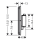 hansgrohe ShowerSelect Comfort Q Thermostat Unterputz für 1 Verbraucher, Chrom