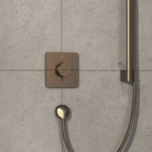 hansgrohe ShowerSelect Comfort Q Thermostat Unterputz für 1 Verbraucher, Brushed Bronze