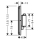hansgrohe ShowerSelect Comfort Q Thermostat Unterputz für 1 Verbraucher, Mattschwarz