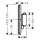 hansgrohe ShowerSelect Comfort Q Thermostat Unterputz für 2 Verbraucher, Chrom