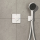 hansgrohe ShowerSelect Comfort Q Thermostat Unterputz für 2 Verbraucher, Mattweiß