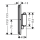 hansgrohe ShowerSelect Comfort Q Thermostat Unterputz für 2 Verbraucher, Mattweiß