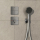 hansgrohe ShowerSelect Comfort Q Ventil Unterputz für 3 Verbraucher, Chrom