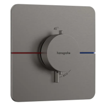 hansgrohe ShowerSelect Comfort Q Thermostat Unterputz, Brushed Black Chrome