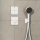 hansgrohe ShowerSelect Comfort Q Thermostat Unterputz, Mattweiß