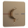 hansgrohe ShowerSelect Comfort Q Thermostat Unterputz für 1 Verbraucher und einen zusätzlichen Abgang, Brushed Bronze