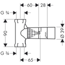 hansgrohe Grundkörper 130 l/min für...