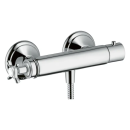 AXOR Montreux Brausethermostat Aufputz mit Kreuzgriff, Chrom