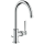 AXOR Montreux Einhebel-Waschtischmischer 210 mit Hebelgriff und Zugstangen-Ablaufgarnitur, Brushed Black Chrome