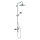 AXOR Montreux Showerpipe mit Thermostat und Kopfbrause 240 1jet, Chrom