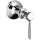 AXOR Montreux Absperrventil Unterputz mit Hebelgriff, Chrom