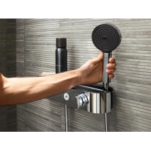 hansgrohe Pulsify Select S Handbrause 105 3jet Relaxation EcoSmart, Mattschwarz