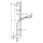 hansgrohe Pulsify Select S Brauseset 105 3jet Relaxation EcoSmart mit Brausestange 65 cm, Chrom