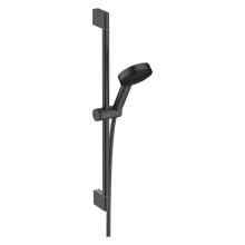 hansgrohe Pulsify Select S Brauseset 105 3jet Relaxation EcoSmart mit Brausestange 65 cm, Mattschwarz