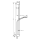 hansgrohe Pulsify Select S Brauseset 105 3jet Relaxation EcoSmart mit Brausestange 90 cm, Chrom