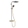hansgrohe Pulsify S Puro Showerpipe 260 1jet mit Ecostat Fine und Handbrause 3jet, Brushed Bronze