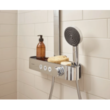 hansgrohe Pulsify S Showerpipe 260 2jet mit ShowerTablet Select 400, Chrom