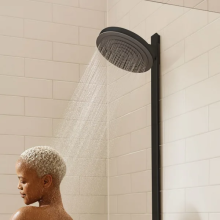 hansgrohe Pulsify S Showerpipe 260 2jet mit ShowerTablet Select 400, Mattschwarz