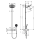 hansgrohe Pulsify S Showerpipe 260 2jet mit ShowerTablet Select 400, Mattschwarz