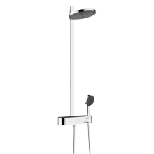hansgrohe Pulsify S Showerpipe 260 2jet EcoSmart mit ShowerTablet Select 400, Chrom