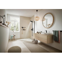 hansgrohe Pulsify S Showerpipe 260 2jet EcoSmart mit ShowerTablet Select 400, Mattschwarz