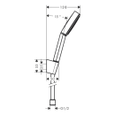 hansgrohe Pulsify S Brausehalterset 105 1jet EcoSmart+...