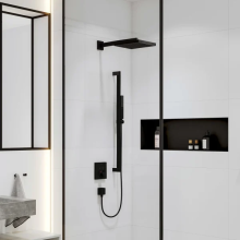 hansgrohe Brausearm E 39 cm, Mattschwarz