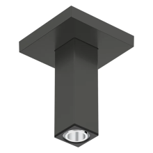 hansgrohe Deckenanschluss E 10 cm, Brushed Black Chrome