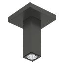 hansgrohe Deckenanschluss E 10 cm, Brushed Black Chrome