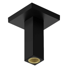 hansgrohe Deckenanschluss E 10 cm, Mattschwarz