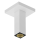 hansgrohe Deckenanschluss E 10 cm, Mattweiß