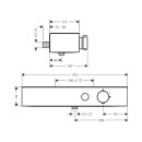 hansgrohe ShowerTablet Select Brausethermostat 400...