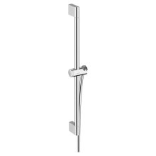 hansgrohe Unica Brausestange Pulsify S 65 cm mit Push Handbrausehalter und Isiflex Brauseschlauch 160 cm, Chrom