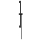 hansgrohe Unica Brausestange Pulsify S 65 cm mit Push Handbrausehalter und Isiflex Brauseschlauch 160 cm, Mattschwarz