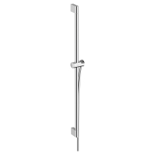 hansgrohe Unica Brausestange Pulsify S 90 cm mit Push Handbrausehalter und Isiflex Brauseschlauch 160 cm, Chrom