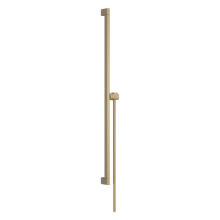 hansgrohe Unica Brausestange E Puro 90 cm mit Easy Slide Handbrausehalter und Isiflex Brauseschlauch 160 cm, Brushed Bronze