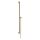 hansgrohe Unica Brausestange E Puro 90 cm mit Easy Slide Handbrausehalter und Isiflex Brauseschlauch 160 cm, Brushed Bronze