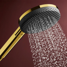 hansgrohe Raindance Alive Select S Handbrause 125 3jet, Polished Gold Optic