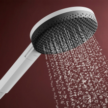hansgrohe Raindance Alive Select S Handbrause 125 3jet EcoSmart, Mattweiß
