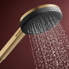 hansgrohe Raindance Alive Select S Handbrause 125 3jet EcoSmart+, Brushed Bronze