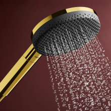 hansgrohe Raindance Alive Select S Handbrause 125 3jet EcoSmart+, Polished Gold Optic